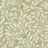 Ditsy Leaf Wallpaper - Green - by Next. Click for more details and a description.