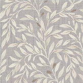 Ditsy Leaf Wallpaper - Grey - by Next. Click for more details and a description.