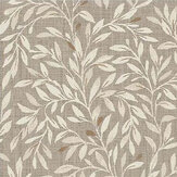 Ditsy Leaf Wallpaper - Natural - by Next. Click for more details and a description.
