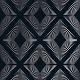 Deco Triangle Wallpaper - Blue - by Next. Click for more details and a description.