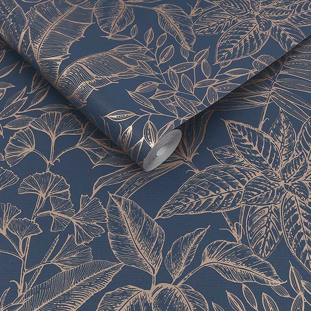 Paradise Wallpaper - Sapphire - by Boutique