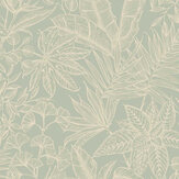 Paradise Wallpaper - Sage - by Boutique. Click for more details and a description.