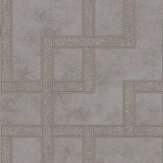Gilded Greek Key Wallpaper - Quartz - by Boutique. Click for more details and a description.