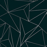 Scatter Geo Wallpaper - Teal - by Next. Click for more details and a description.