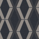 Optical Triangle Wallpaper - Blue - by Next. Click for more details and a description.