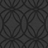Luxe Eclipse Wallpaper - Charcoal - by Next. Click for more details and a description.