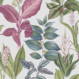 Fantasy Rainforest Leaves Wallpaper - Multi Coloured - by Next. Click for more details and a description.