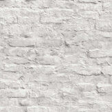 Contemporary Brick Wallpaper - White - by Next. Click for more details and a description.