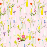 Isabelle Pink Garden Wallpaper - by Ella Doran. Click for more details and a description.