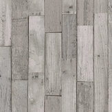 Distressed Wood Plank Wallpaper - Grey - by Next. Click for more details and a description.