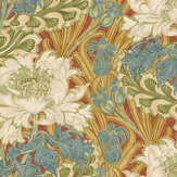 Brantwood Wallpaper - Red - by G P & J Baker. Click for more details and a description.
