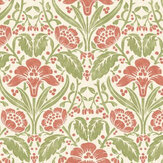 Iris Meadow Wallpaper - Pink - by G P & J Baker. Click for more details and a description.