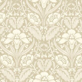 Iris Meadow Wallpaper - Linen - by G P & J Baker. Click for more details and a description.