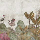 Hedgebush Storks Mural - Multi-Colour - by Metropolitan Stories. Click for more details and a description.