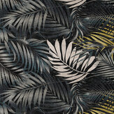 Frond Texture Mural - Yellow - by Metropolitan Stories. Click for more details and a description.