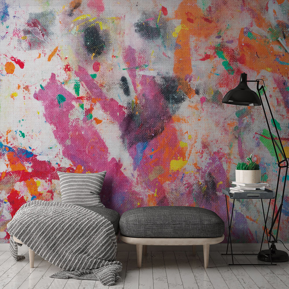 Colour Splats! Mural - Multi-Colour - by Metropolitan Stories
