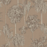Tropical Treetop Wallpaper - Blush - by Eijffinger. Click for more details and a description.