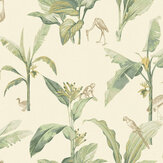 Jungle Wallpaper - Cream - by Eijffinger. Click for more details and a description.