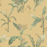 Jungle Wallpaper - Yellow - by Eijffinger. Click for more details and a description.