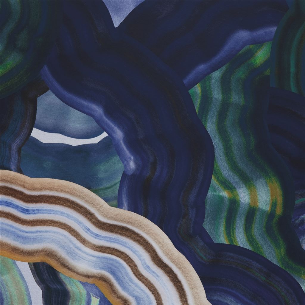 Mineral Creek  Mural - Agate - by Christian Lacroix