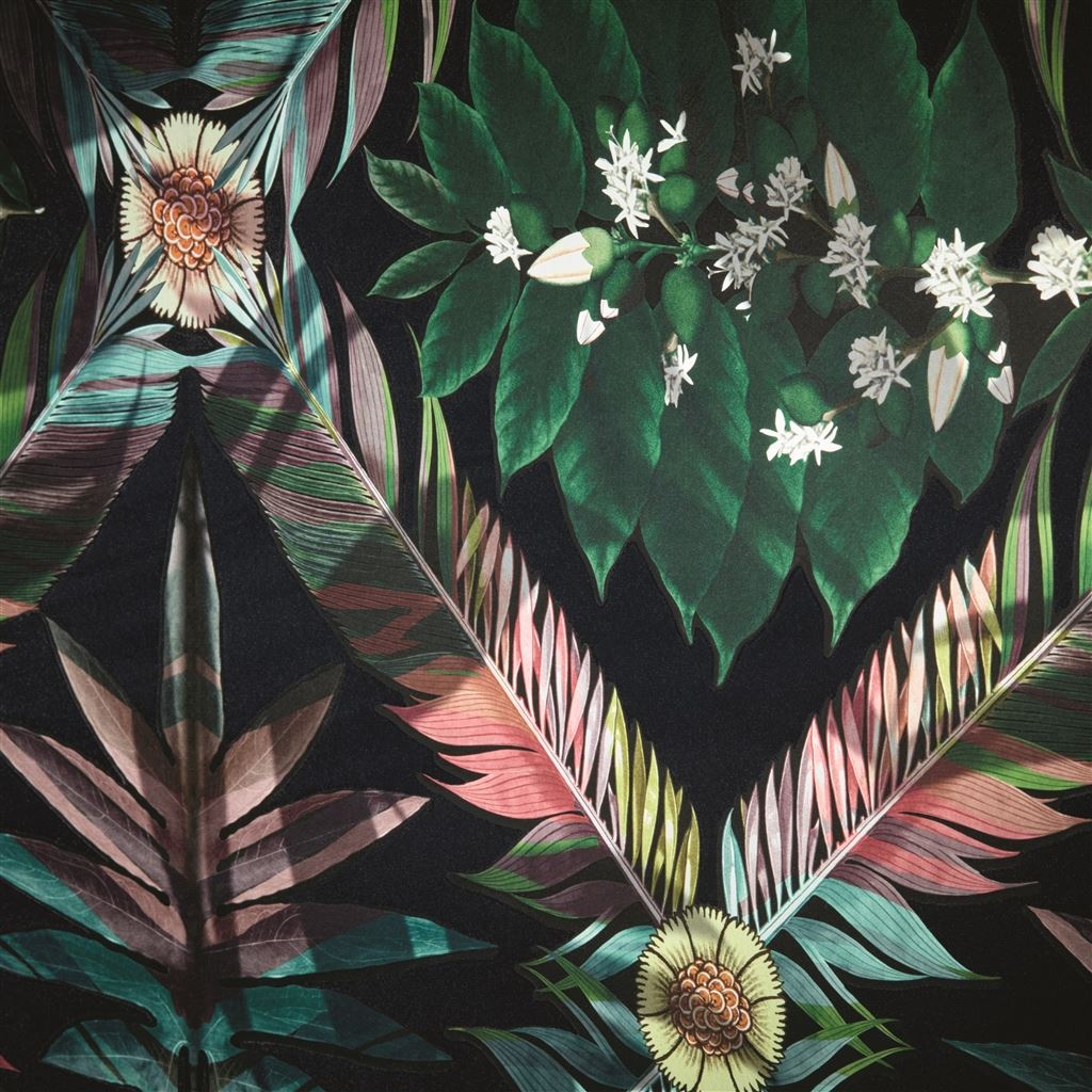 Feather Park  Wallpaper - Jais - by Christian Lacroix