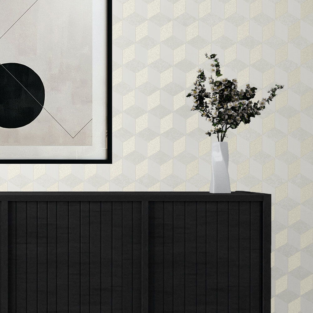 Benimaclet Wallpaper - Oyster - by Studio 465