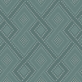 Paterna Wallpaper - Teal - by Studio 465. Click for more details and a description.