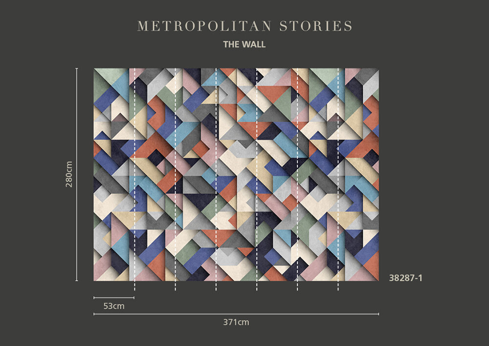 Panoramique 80s - Multicolore - Metropolitan Stories