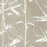 Bamboo Wallpaper - Taupe - by Dado Atelier. Click for more details and a description.