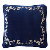 Sapphire Garden cushion - Midnight - by Wedgwood by Clarke & Clarke. Click for more details and a description.