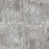 Metal Panel Wallpaper - Silver - by The Wall Cover. Click for more details and a description.
