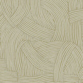 Curve Wallpaper - Sage - by Eijffinger. Click for more details and a description.