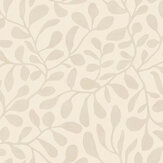 Pure Leaf Wallpaper - Beige - by Eijffinger. Click for more details and a description.