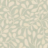 Pure Leaf Wallpaper - Duck Egg - by Eijffinger. Click for more details and a description.