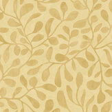 Pure Leaf Wallpaper - Yellow - by Eijffinger. Click for more details and a description.