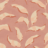 Crinkled Leaf Wallpaper - Pink - by Eijffinger. Click for more details and a description.