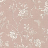 Swedish Tree Wallpaper - Pink - by Colefax and Fowler. Click for more details and a description.