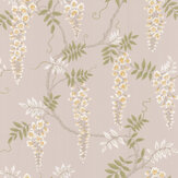 Grayshott Wallpaper - Gold - by Colefax and Fowler. Click for more details and a description.