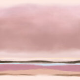 Panoramique Abstract Sunset - Rose brume - Eijffinger. Cliquez pour en savoir plus et lire la description.