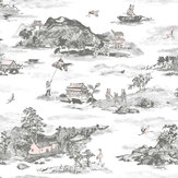 Papier peint Classic Mountains - Gris - Sian Zeng. Cliquez pour en savoir plus et lire la description.