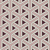 Hex Weave Wallpaper - Scoria - by Carmine Lake. Click for more details and a description.