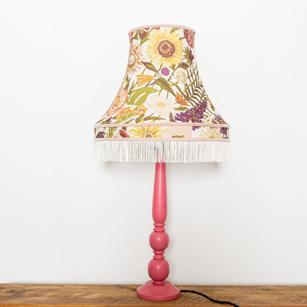 Utopia Stevie Skirted Lampshade Lamp Shade - Opal - by Wear The Walls