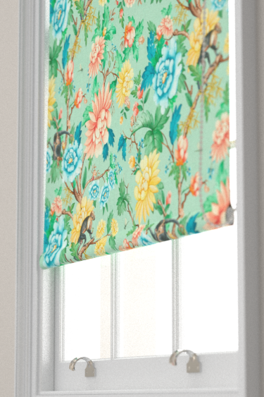 Sapphire Garden Blind - Mineral - by Wedgwood by Clarke & Clarke. Click for more details and a description.