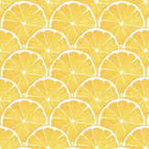 Lemons Wallpaper - Yellow - by Galerie. Click for more details and a description.