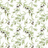 Olive Tree Wallpaper - White - by Galerie. Click for more details and a description.