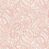 Paisley Wallpaper - Maroon - by Galerie. Click for more details and a description.
