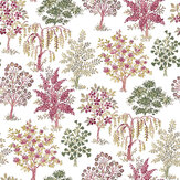 Treescape Wallpaper - Blush - by Galerie. Click for more details and a description.