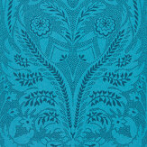 Florence Wallpaper - Lagoon/Petrol - by Harlequin. Click for more details and a description.