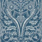 Florence Wallpaper - Ink/Chalk - by Harlequin. Click for more details and a description.
