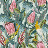 Rainforest Escape Wallpaper - Green / Pink - by Arthouse. Click for more details and a description.